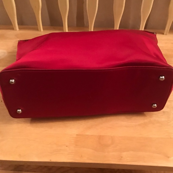 Authentic Kate Spade Ruby Red Nylon Purse - Picture 2 of 5